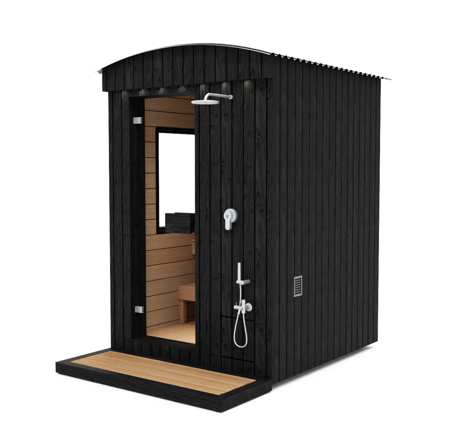 Wildhut 2 person sauna with optional duckboard