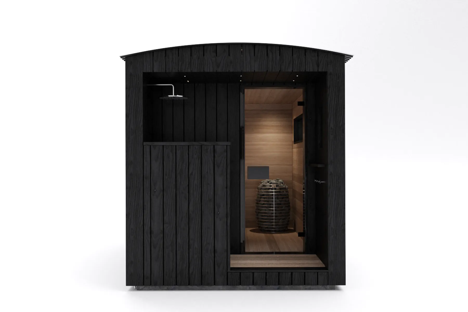 Tuli luxury small outdoor sauna