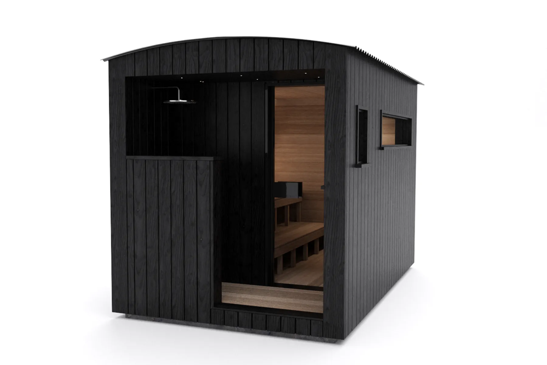 Tuli luxury small outdoor sauna