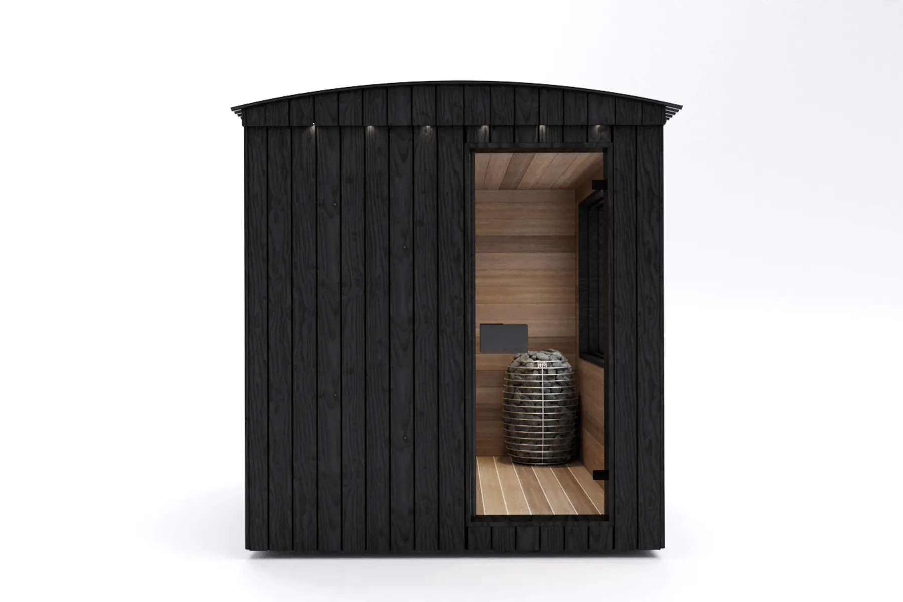 Tuli luxury small outdoor sauna