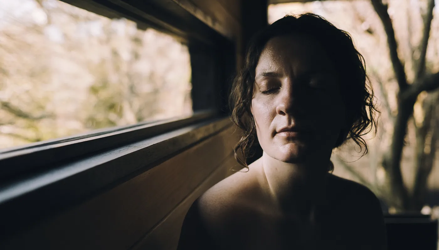 Wildhut luxury sauna in garden